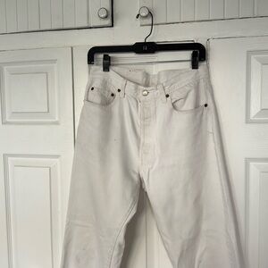 Vintage White Levi’s